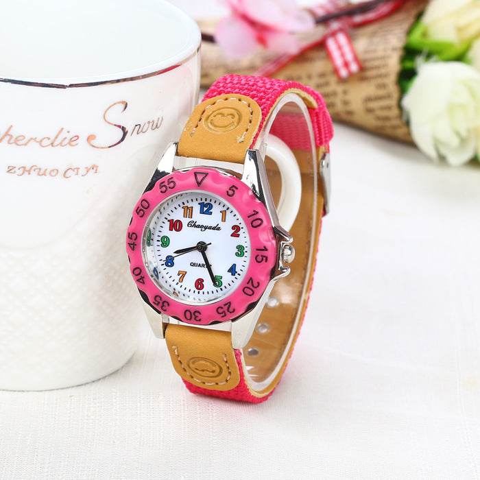 Cute Cartoon Children Watch Girl Boy Electronic Watch - Mubimart