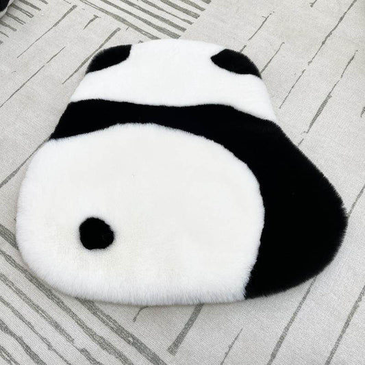 Cute Panda Back View Bedside Pillow Cushion - Mubimart