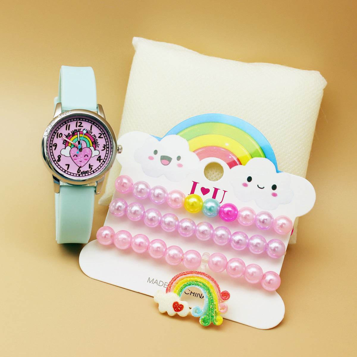 Cute Silicone Children Bracelet Watch - Mubimart