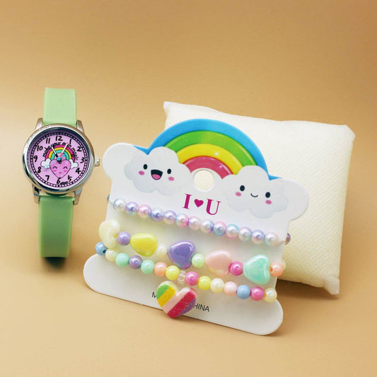 Cute Silicone Children Bracelet Watch - Mubimart