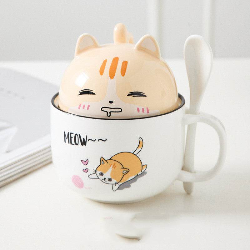Cute large capacity coffee mug - Mubimart