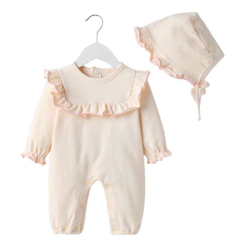Cute mombei baby girl princess baby girl autumn clothes - Mubimart