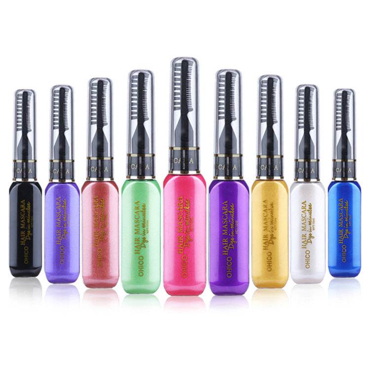 DIY Dye Stick One-off Hair Color Dye Comb Temporary Crayons Hair Color Comb Washable Hair Dye Crayons - Mubimart