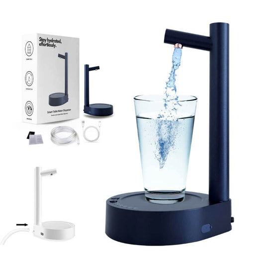 Desk Dispenser Electric Water Gallon Automatic Water Bottle Dispenser Rechargeable Water Dispenser - Mubimart