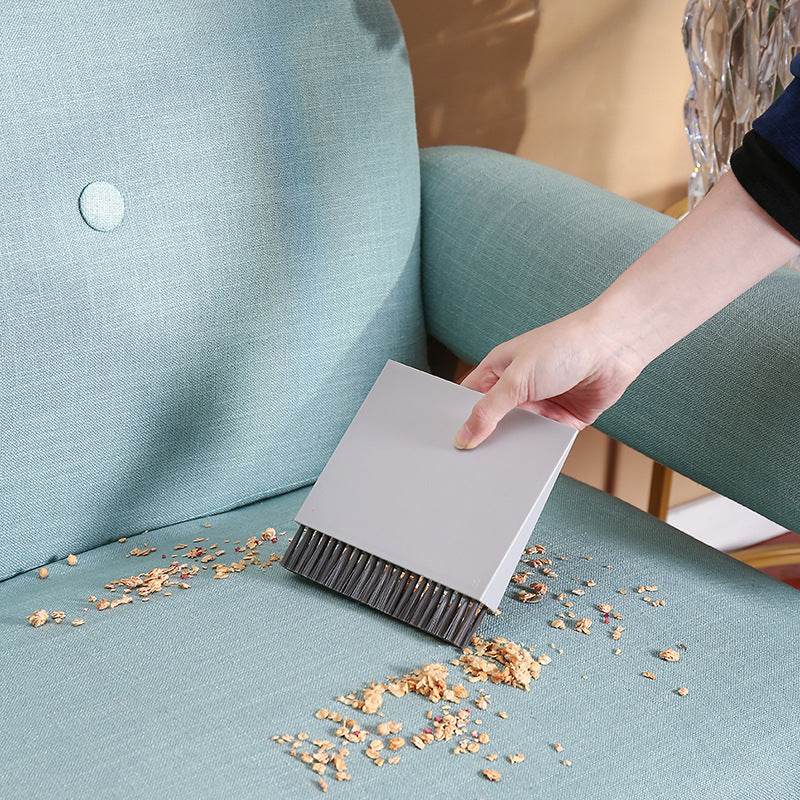 Desktop Broom Dustpan Set 3 In 1 Vertical - Mubimart