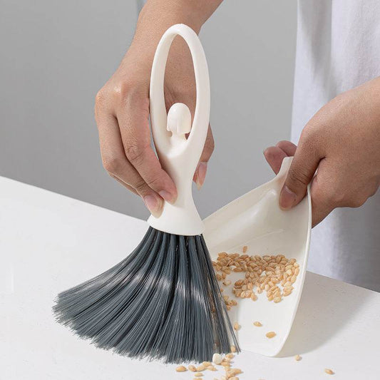 Desktop Cleaning Broom Dustpan Suit - Mubimart