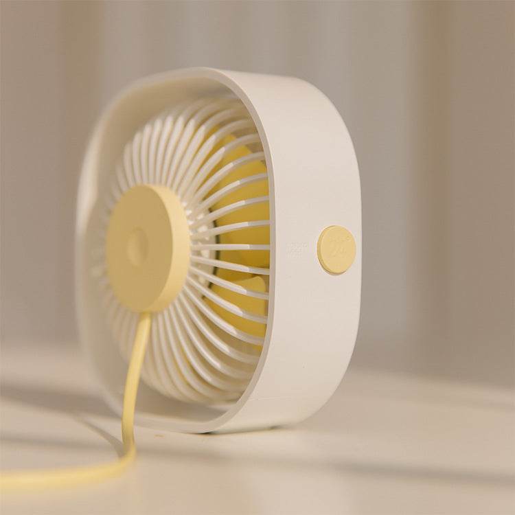 Desktop Mini Square Rotating Small Fan - Mubimart
