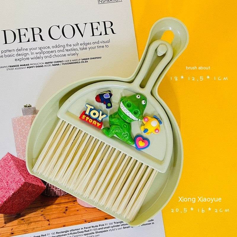 Desktop Set Children's Mini Bundle Dustpan Cleaning Tools - Mubimart