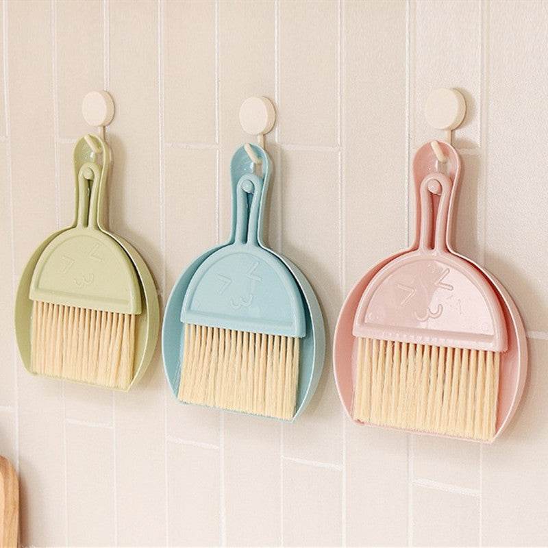 Desktop Set Children's Mini Bundle Dustpan Cleaning Tools - Mubimart