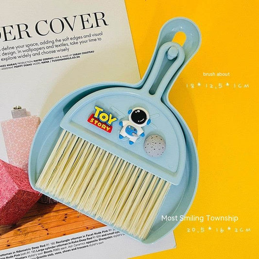 Desktop Set Children's Mini Bundle Dustpan Cleaning Tools - Mubimart