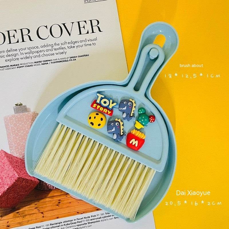Desktop Set Children's Mini Bundle Dustpan Cleaning Tools - Mubimart
