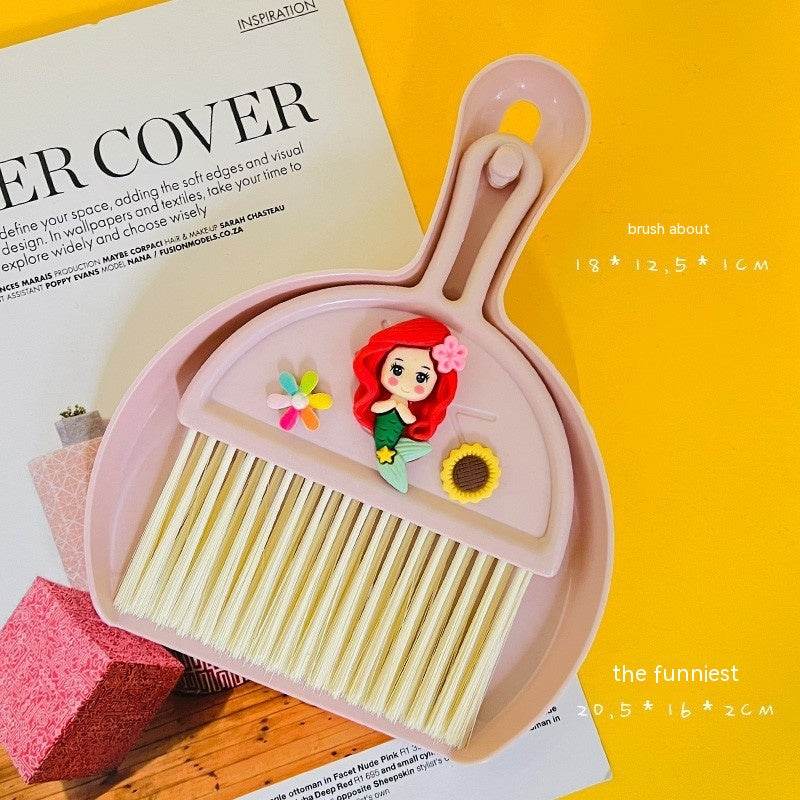 Desktop Set Children's Mini Bundle Dustpan Cleaning Tools - Mubimart