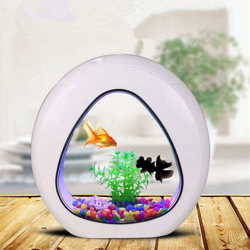 Desktop fish tank aquarium - Mubimart