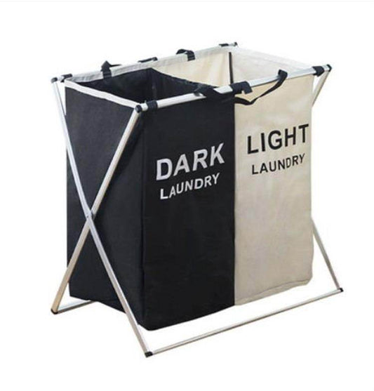 Dirty Laundry Hamper Collapsible Home Laundry Basket Storage Clothes Basket - Mubimart
