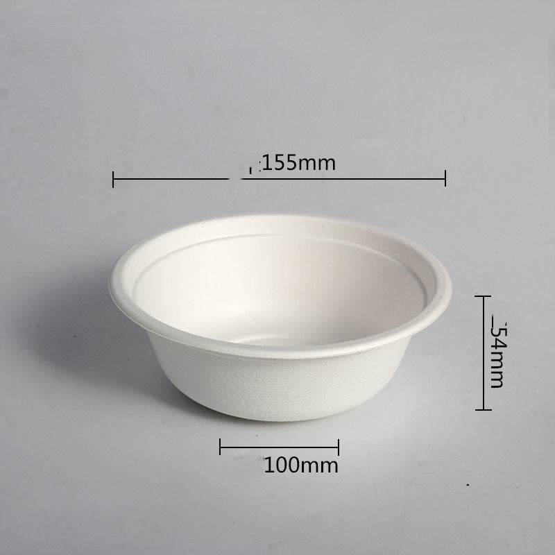 Disposable Bowl Paper Thickened And Environmentally Friendly - Mubimart