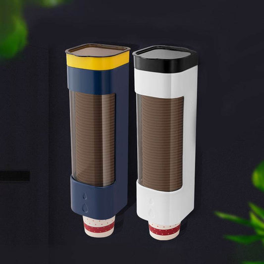 Disposable Cup Remover Automatic Storage Cup Holder Without Punching - Mubimart