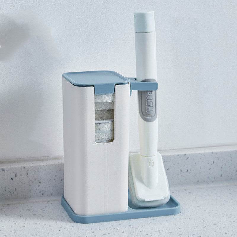 Disposable Wok Brush Hanging Dish Brush - Mubimart