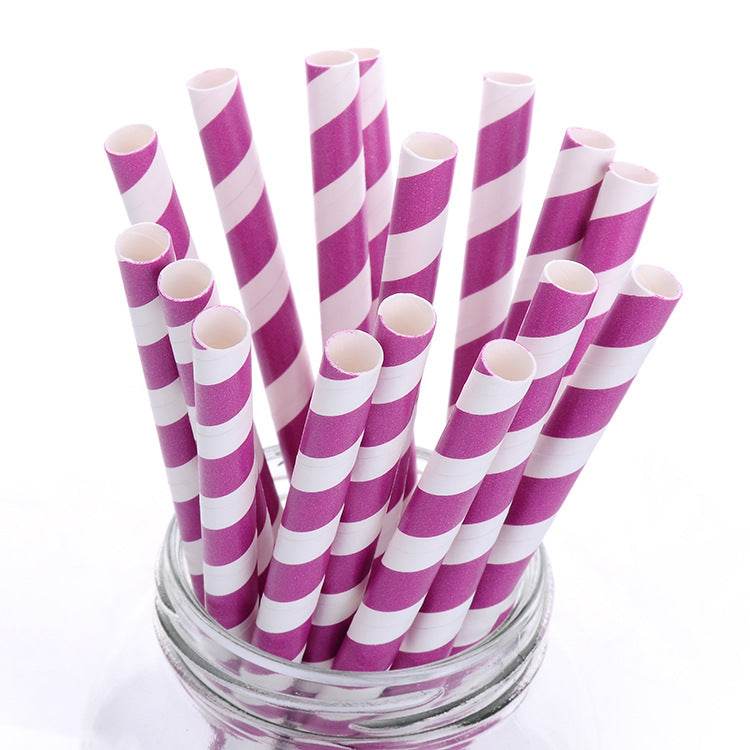 Disposable paper straws - Mubimart