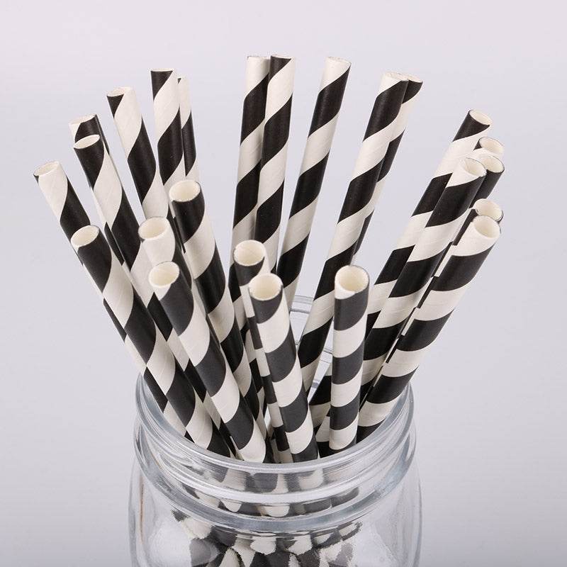Disposable paper straws - Mubimart