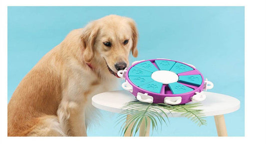 Dog Puzzle Toys Increase IQ Interactive Puppy Dog Food Dispenser Pet Dogs Training Games Feeder For Puppy Medium Dog Bowl Dog Puzzle Toys Increase IQ Interactive Puppy Dog Food Dispenser P - Mubimart
