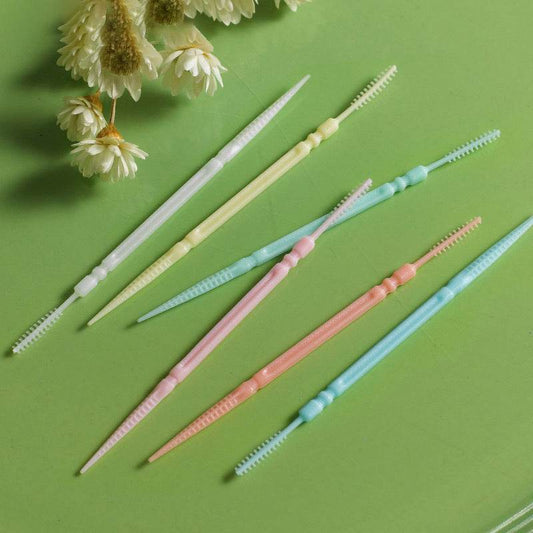 Double-ended plastic toothpicks - Mubimart