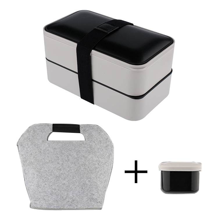 Double lunch box portable lunch box - Mubimart