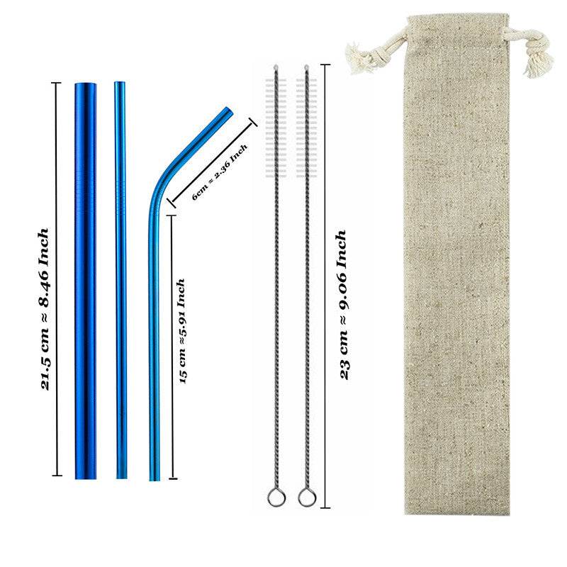 Drinking stainless steel straws - Mubimart