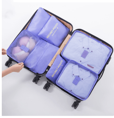 Durable Waterproof Nylon Packing Cube Travel Organizer Bag - Mubimart