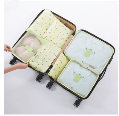 Durable Waterproof Nylon Packing Cube Travel Organizer Bag - Mubimart