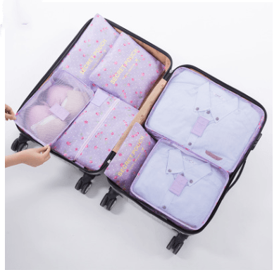 Durable Waterproof Nylon Packing Cube Travel Organizer Bag - Mubimart