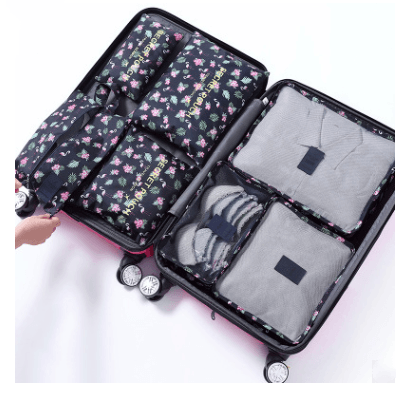 Durable Waterproof Nylon Packing Cube Travel Organizer Bag - Mubimart