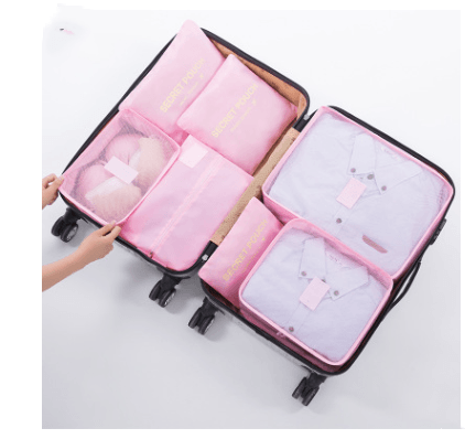 Durable Waterproof Nylon Packing Cube Travel Organizer Bag - Mubimart