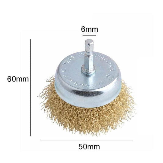 Electric Angle Grinder Wire Brush Head - Mubimart