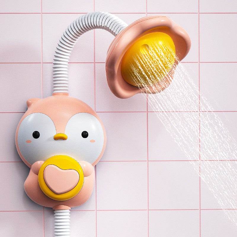 Electric Elephant Water Spray Bath Toys For Kids Baby Bathroom Bathtub Faucet Shower Toys Strong Suction Cup Children Water Game - Mubimart