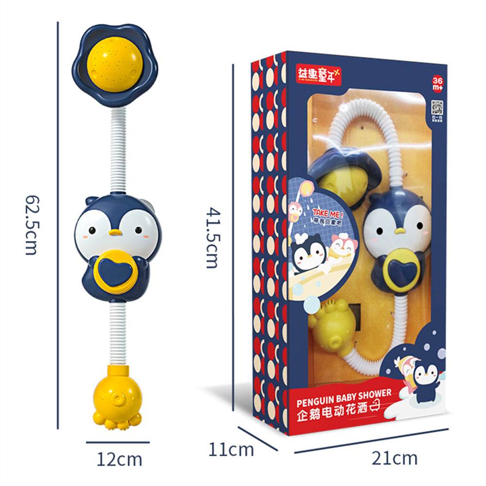 Electric Elephant Water Spray Bath Toys For Kids Baby Bathroom Bathtub Faucet Shower Toys Strong Suction Cup Children Water Game - Mubimart