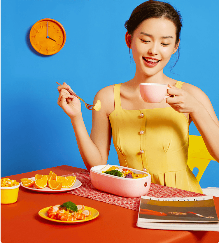 Electric Lunch Box Lunch Heating Bento Box - Mubimart