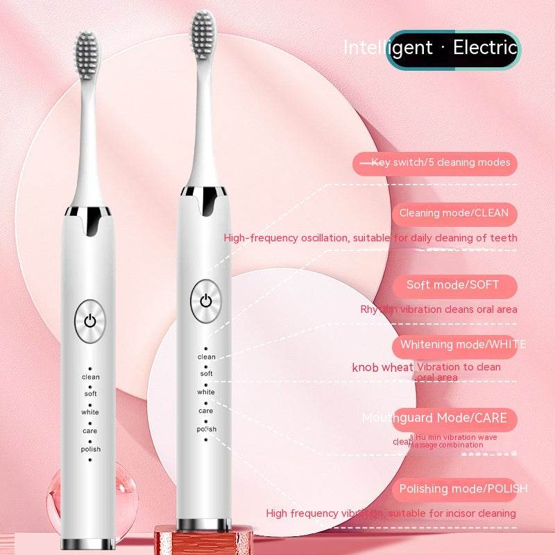 Electric Toothbrush Rechargeable Waterproof Electric Toothbrush - Mubimart
