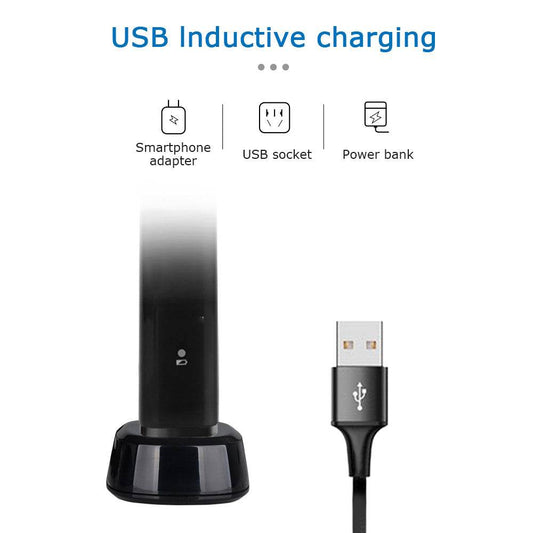 Electric Toothbrush Sonic Toothbrush Inductive Charging - Mubimart