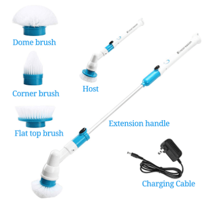 Electric Turbo Scrub Brush - Mubimart