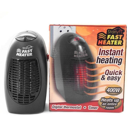 Electric heater 360 rotating plug mini heater small appliances - Mubimart