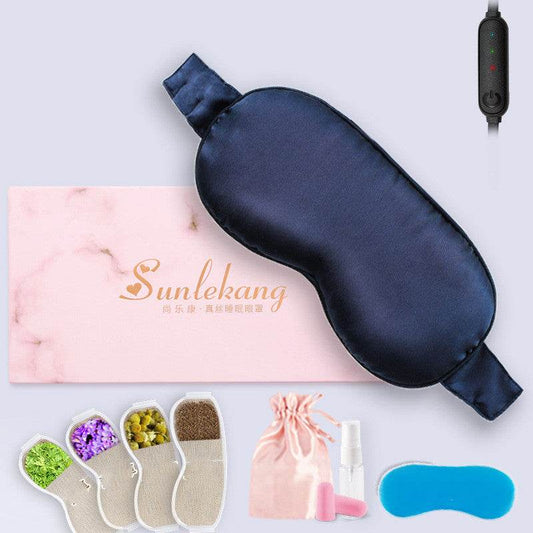 Eye Mask, Steam Eye Mask, Hot Compress Eye Mask, Rechargeable - Mubimart