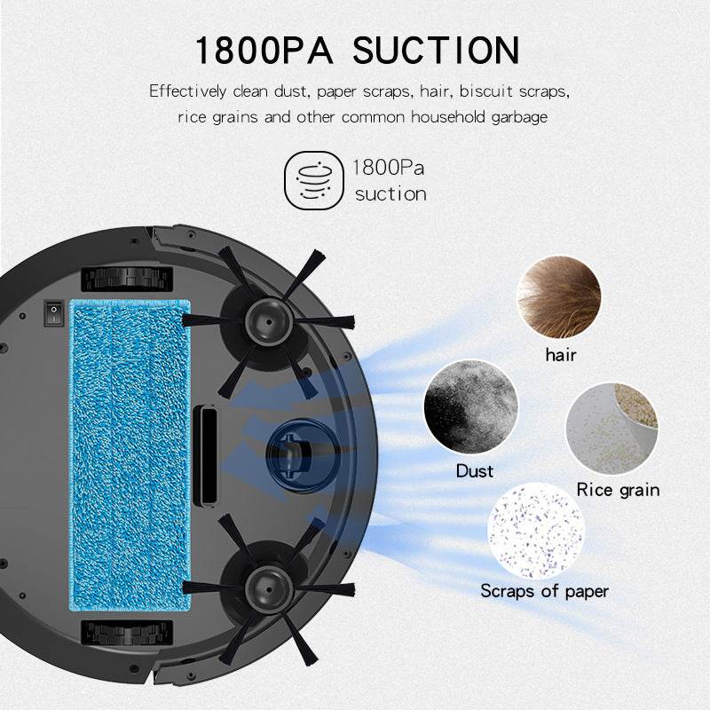 Factory Direct High Quality Intelligent robot vacuum cleaner - Mubimart