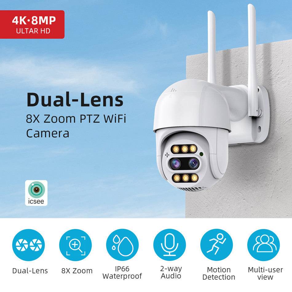 Fashion Outdoor Network Security Camera - Mubimart