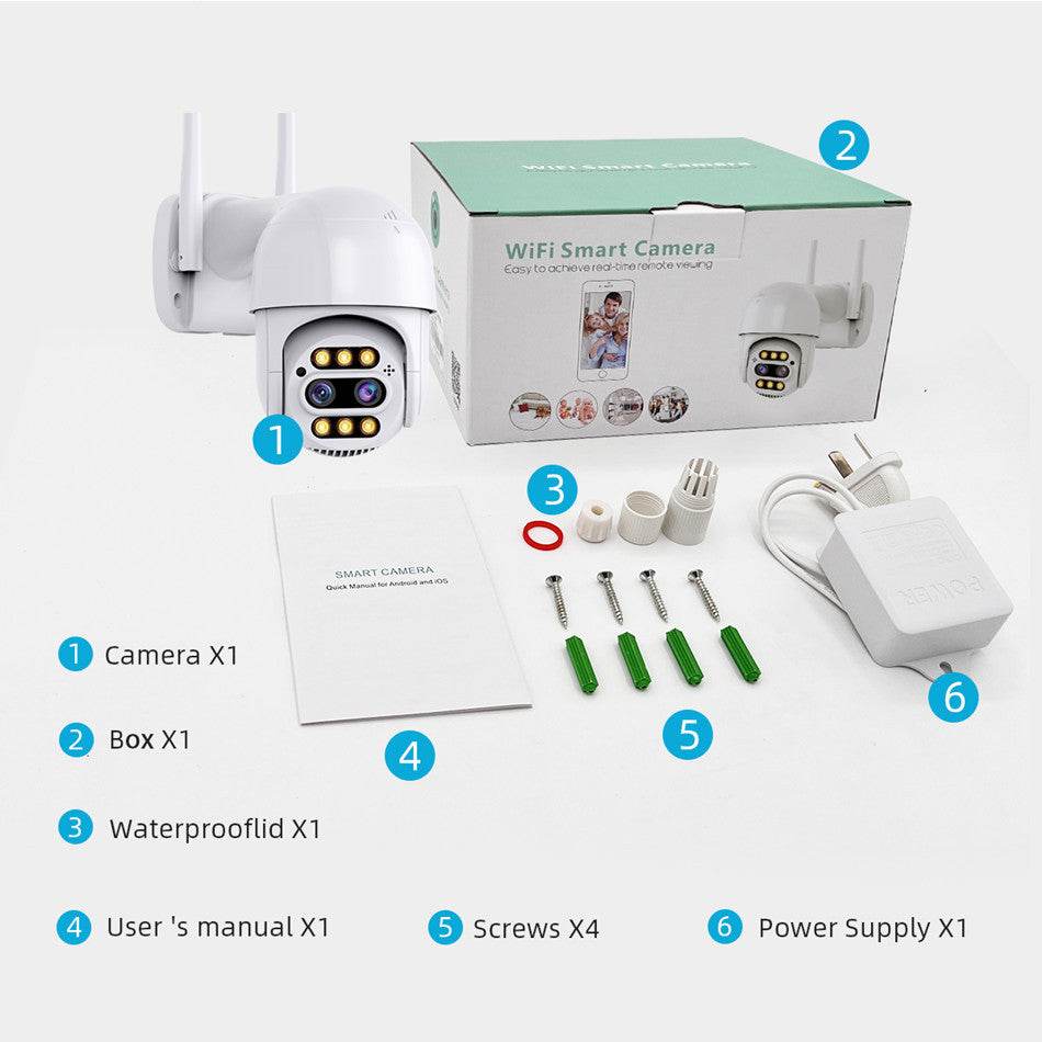 Fashion Outdoor Network Security Camera - Mubimart