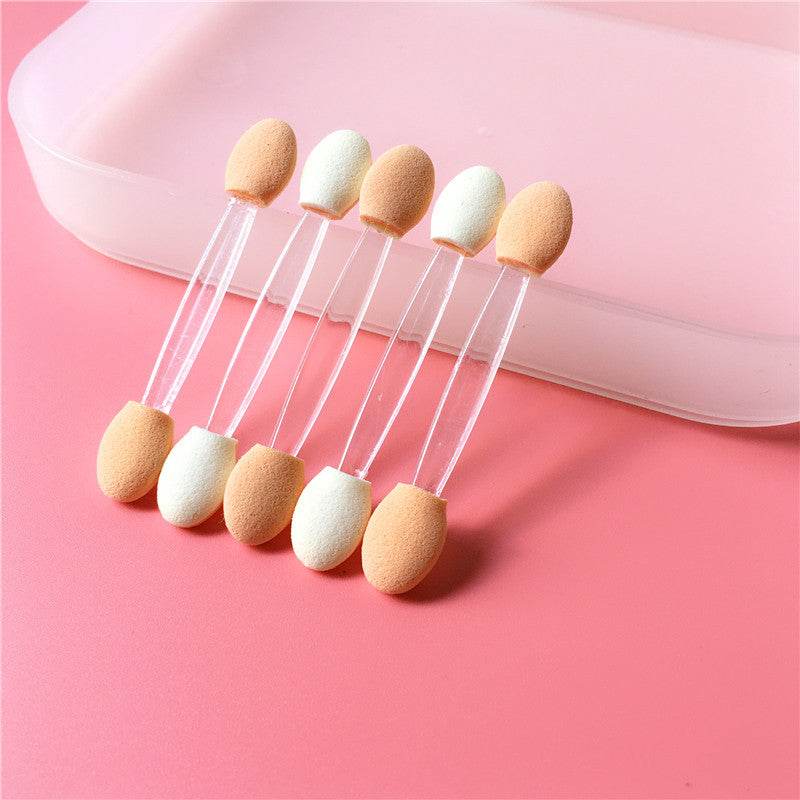 Fashion Simple Double-headed Sponge Face Makeup Brush - Mubimart