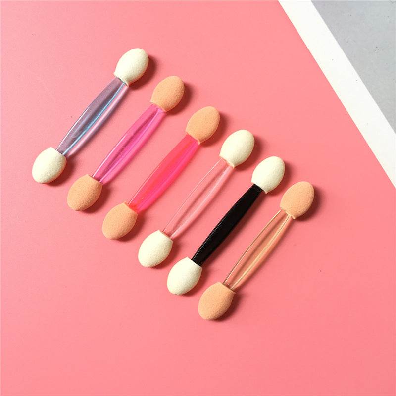 Fashion Simple Double-headed Sponge Face Makeup Brush - Mubimart