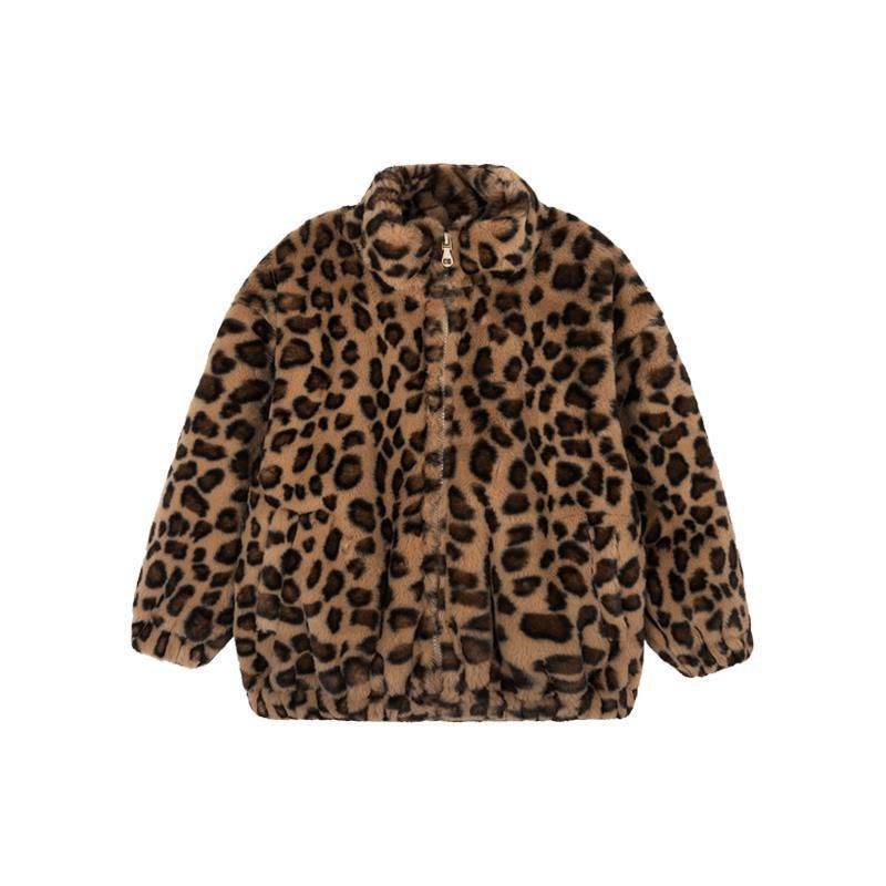 Fashionable Cute Kids Thickened Polyester Jacket - Mubimart