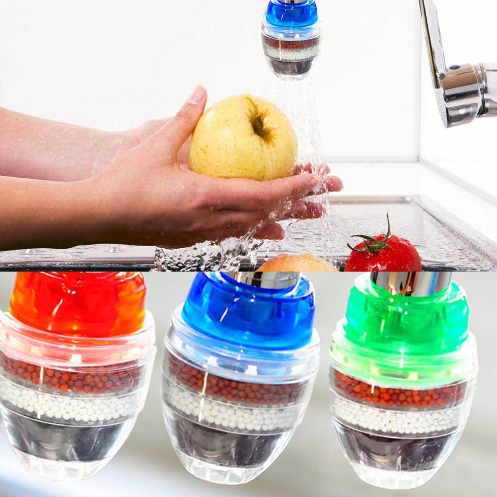 Faucet Water Purifier Kitchen Household Tap Water Filter Water-Saving Water Purifier Head - Mubimart