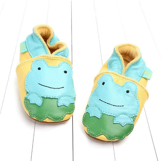 First layer sheepskin soft sole baby shoes - Mubimart