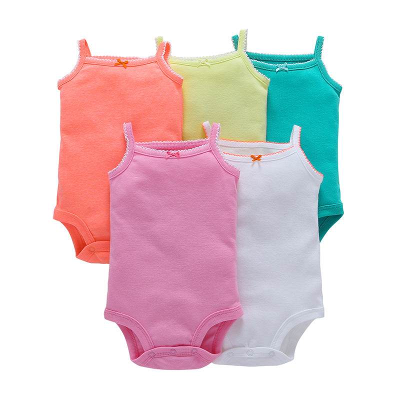 Five-piece summer girl piece set - Mubimart